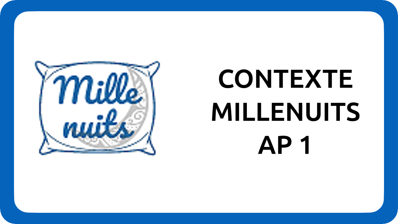 Contexte Mille Nuits AP1